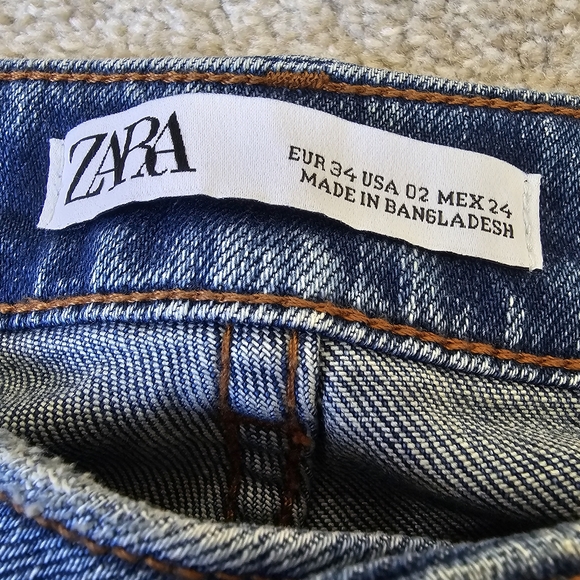 Zara Women Jeans Size US 2 - Picture 6 of 13